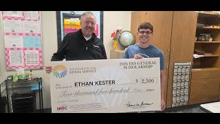 FRS Scholarship Winner 2026: Ethan Kester of Clearwater, NE