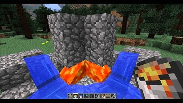 Minecraft - Huge Cobblestone Generator for Multiplayer Survival Island