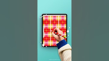 Crazy Christmas Plaid in Procreate