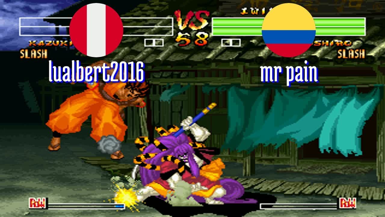 FT3 @samsho4: lualbert2016 (PE) vs mr pain (CO) [Samurai Shodown