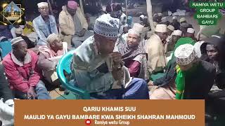 Qariu Khamis Suu Quran Tajweed Hadhara U Bambare 14442022