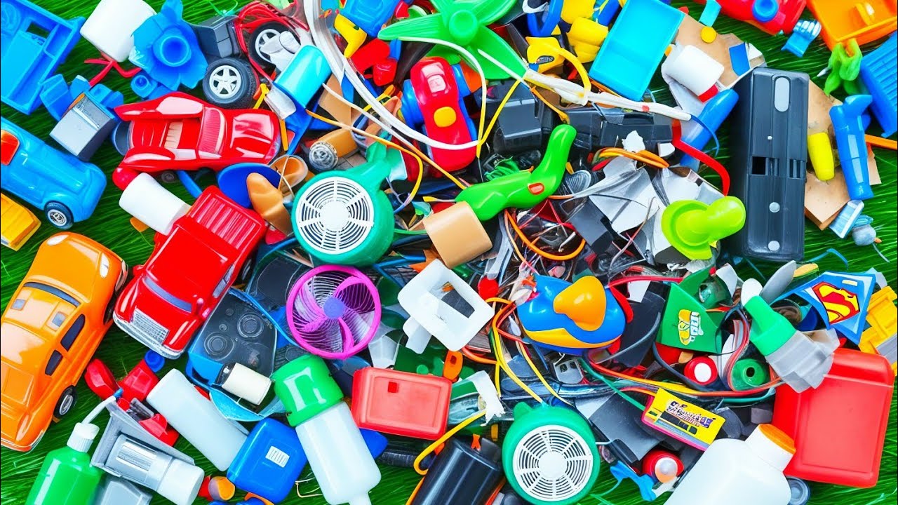 how to make awesome idea / breaking and opening high power dc big motor / toys motor and fan motor 