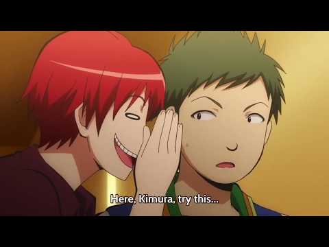 Karma Helps Kimura Taunt The Guards | Assassination Classroom