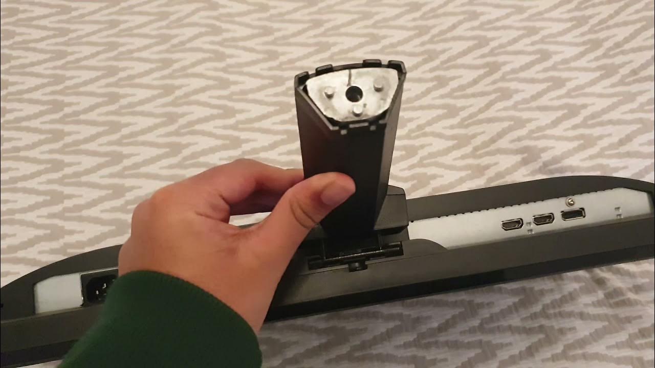 How to remover Acer monitor stand YouTube