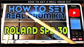Hidden Features | Roland SPD 30 | how set real drum kit | part 3 | Yamaha & Roland Octapad Training