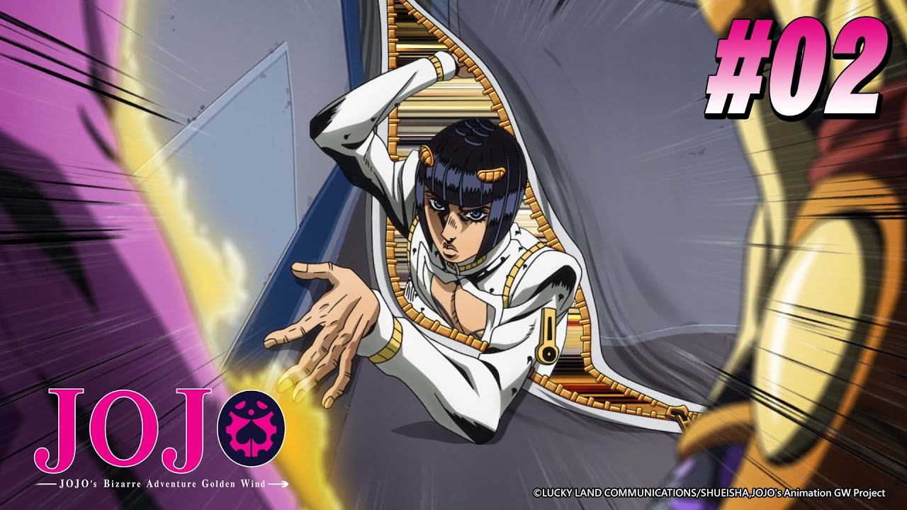 JoJo's Bizarre Adventure (S4): Golden Wind - Episode 02 [English