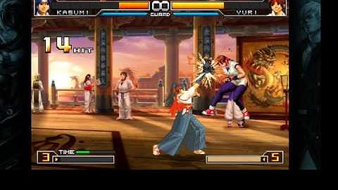 KOF2002UM - Kasumi MAX 2 combo II