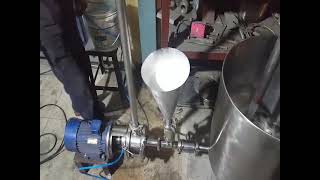 Inline Homogenizer- Working and Design Inline Mixer's Working + Powder Mixing Process.