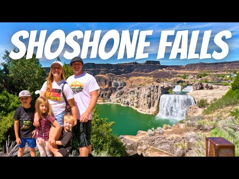 Shoshone Falls Idaho | 2023 Family Summer Road Trip #familytravel #travelvlog