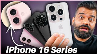 iPhone 16 Series Exclusive First Look - Crazy New Upgrades🔥🔥🔥