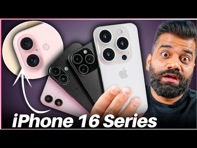 iPhone 16 Series Exclusive First Look - Crazy New Upgrades🔥🔥🔥 class=