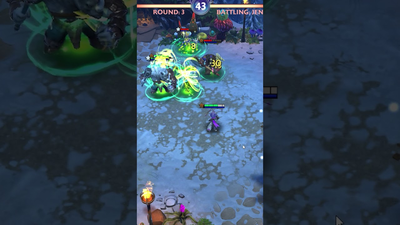 Planet Mojo - Mojo Melee Gameplay |  Auto Chess Battler