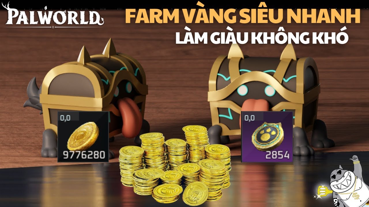 PALWORLD TIPS | Cách Farm Gold Coin và Dog Coin Nhanh Nhất