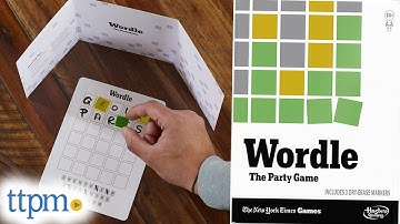 Wordle: The Party Game from Hasbro Instructions + Review!