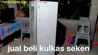 jual beli kulkas bekas l barang seken