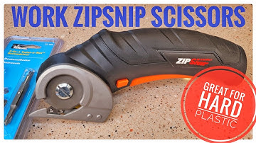 Review van de WORX ZipSnip snoerloze elektrische schaar: snijdt harde kunststoffen heel gemakkeli...
