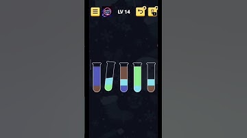 Water sort puzzle Level 14  @amateuravocations   #watersortpuzzle #puzzle #game