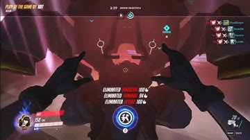 Overwatch D.Va Quintuple Kill