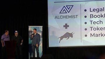 Trevor Koverko, CEO of Polymath, special announcement speech at POLYCON18