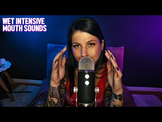 ASMR I Wet Intensive Mouth Sounds I deutsch