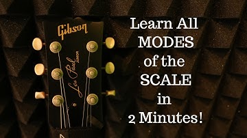 GUITAR SCALE HACK: Learn All Modes of the Scale in Two Minutes!