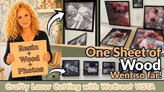 Surprising Resin & Wood Photo Frame Challenge with the WeCreat Vista. screenshot 4
