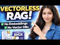 Vectorless RAG | Build RAG Without Embeddings, Vector DBs, or GPUs 🚀
