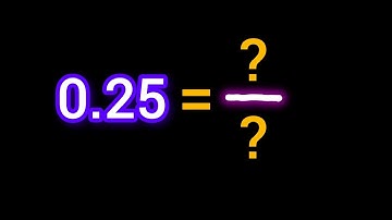 Express 0.25 in the form of p/q| 0.25 into Fraction ||Decimal to p/q Explained for Students in USA 