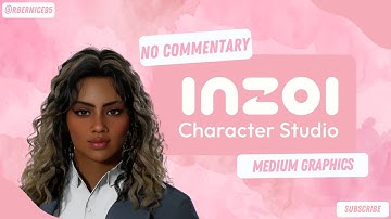 InZOI Demo Character Creation Ι No commentary Ι Medium Graphics