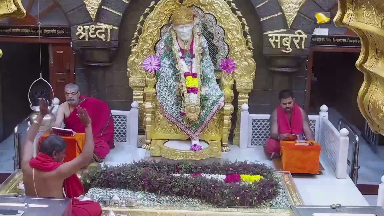 sai baba shirdi samadhi mandir live darshan