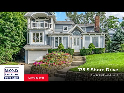 135 S Shore Drive, Portage, IN home video tour