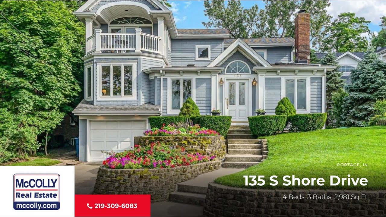135 S Shore Drive, Portage, IN MLS 507705 McColly YouTube