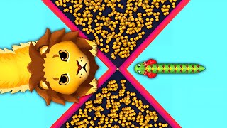 SNAKE IO🐍1000 LEON SPOT SNAKE IO vS💀 MONSTER PRO VINORA EPIC SNAKE IO 🐍 BEST /FUNNY GAMEPLAY DISNEY! screenshot 5
