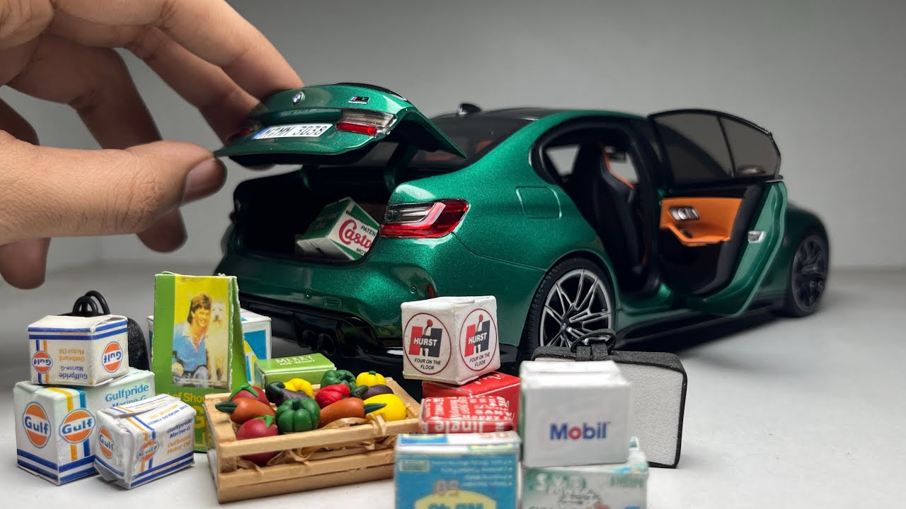 Most Realistic BMW M3 Competition 1:18 Scale Car Diecast with