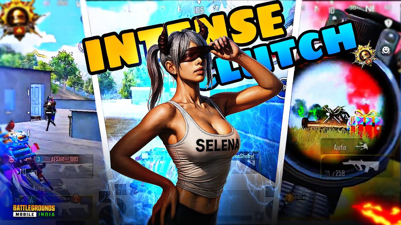 INTENSE CLUTCH 🤯 IN BGMI ❓ 4 FINGER 🔥 SOLO VS SQUAD 💪 60 FPS ☠️ 