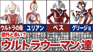 【歴代ウルトラマン】意外と多い！？歴代ウルトラウーマンを一挙に紹介！【ゆっくり解説】