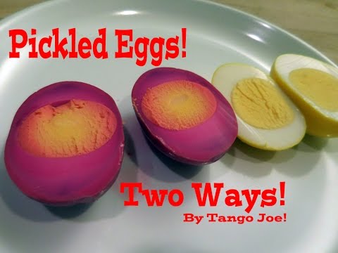 Pickled Eggs Two Ways - Inspired By Tess Cooks 4U