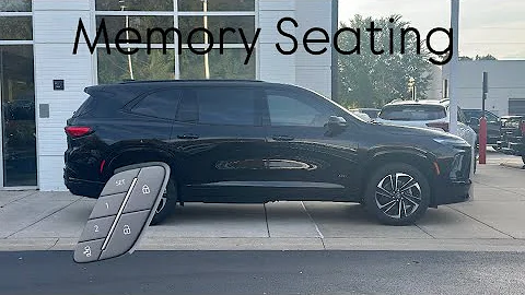 How to Set Up Your Memory Seating on Your Buick Enclave
