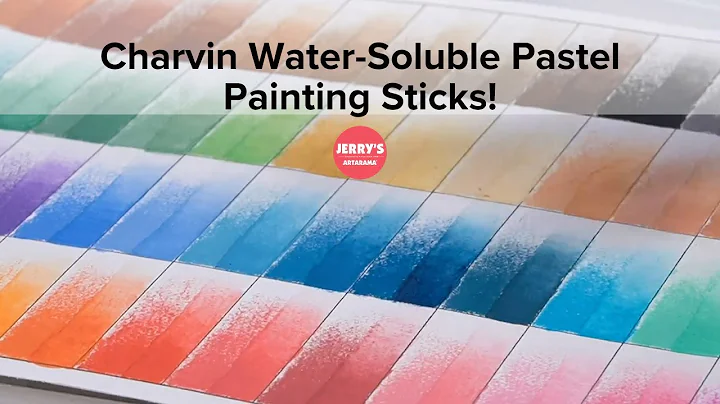 Water Soluble Pastels - Jerry's Live Clips  Ep. 251