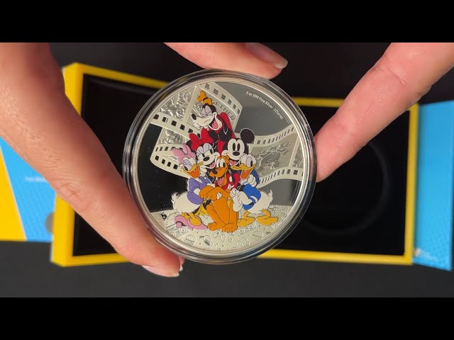 Disney's Mickey & Friends Silver Coins - YouTube