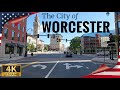 Conduite  worcester comt de worcester massachusetts tatsunis i 4k 60fps