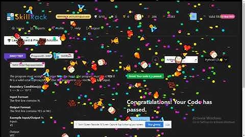 skillrack daily test|skillrack python|19/9/2023|skillrack daily challenge today solution|