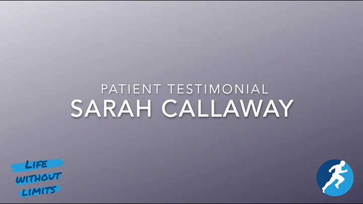 Occupational Therapy Patient Testimonial | Sarah C...