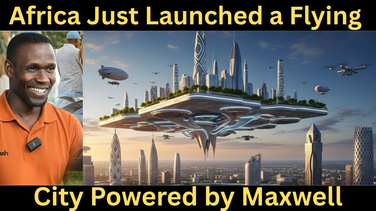 Первый летающий город в Африке взлетает благодаря изобретению Максвелла Чикумбуцо