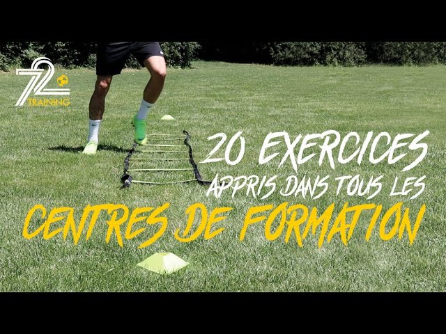 45 situations de travail sur échelle de rythme ladder drills Football 