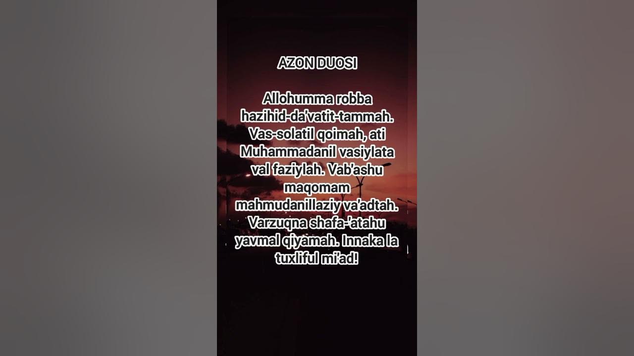 Azon duosi - YouTube