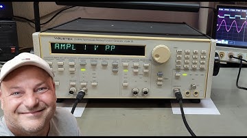 Wavetek 95 20Mhz Synthtesized Arbitray Function Generator 1990 test teardown