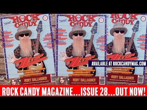 Rock Candy Magazine Issue 28 Out Now Featuring Billy Gibbons from ZZ Top