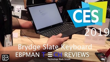 CES 2019 | Best Keyboard for the Google Pixel Slate from Brydge