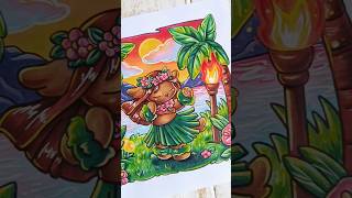 Cozy Hawaii Coloring Book by Jade Summer